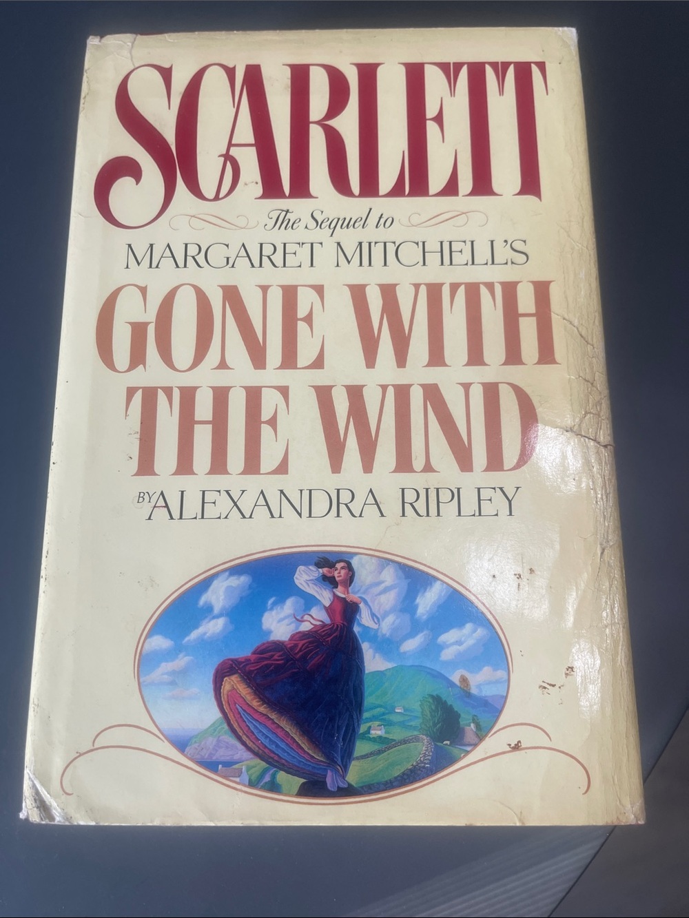 Scarlett Hardcover Edition - Cream and Red Cover by Alexandra Ripley